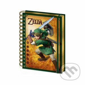 Zápisník The Legend of Zelda - Link 3D - Pyramid International