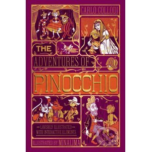 The Adventures of Pinocchio - Carlo Collodi, MinaLima (ilustrátor)
