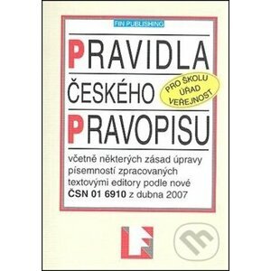 Pravidla českého pravopisu - Fin Publishing