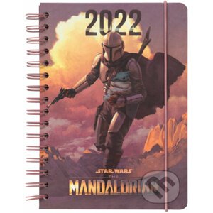 Plánovací týdenní diář A5 2022 Star Wars: TV seriál The Mandalorian The Child