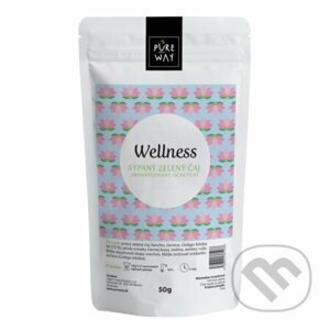 Wellness - sypaný zelený čaj aromatizovaný, ochutený - Pure Way