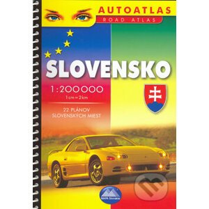 Autoatlas Slovenská republika 1:200000 - Mapa Slovakia