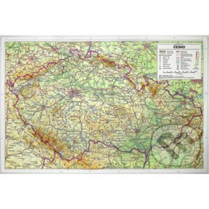 Česko reliéfní mapa 1 : 1 240 000 - Pavel Seemann