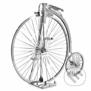 Metal Earth 3D kovový model Highwheel Bicycle/Velocipéd - Piatnik