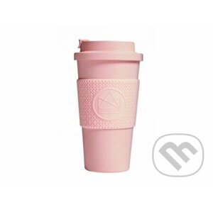 Kompostovateľný hrnček na kávu Neon Kactus - Pink Flamingo 450 ml - Neon Kactus