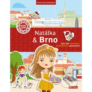 Natálka & Brno (slovenský jazyk) - Ema Potužníková, Lucie Jenčíková (Ilustrátor)