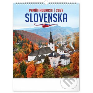 Nástenný kalendár Pamätihodnosti Slovenska 2022 - Presco Group