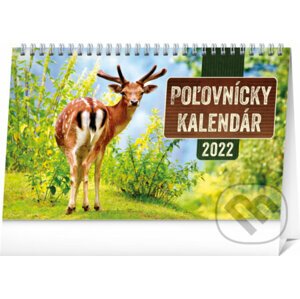 Stolový Poľovnícky kalendár 2022 - Miroslav Hlávek