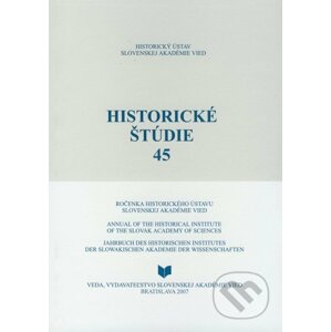 Historické štúdie 45 - VEDA