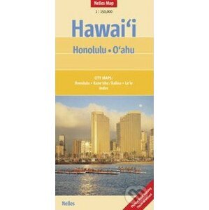 Hawaii - Honolulu, O'ahu 1 : 150000 - Gűnter Nelles