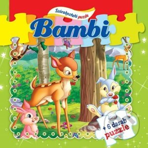 Bambi + 6 darab puzzle - Foni book HU