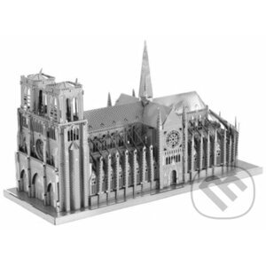 Metal Earth 3D kovový model Katedrála Notre-Dame (ICONX) - Piatnik