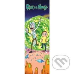 Plagát na dvere Rick and Morty - Portal - Pyramid International