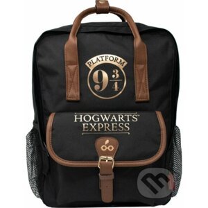 Batoh Harry Potter: Bradavický Express (objem 16 litrů|30 x 35 x 15 cm) černý polyester - Harry Potter