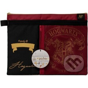 Taška na školní pomůcky Harry Potter: Znak Bradavic (34 x 24,5 cm) - Harry Potter