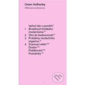 Militantní modernismus - Owen Hatherley