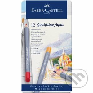 Pastelky Goldfaber Aqua set-plech 12 farebné - Faber-Castell