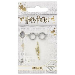 Harry Potter: Odznak - Okuliare a jazva v tvare blesku - Distrineo