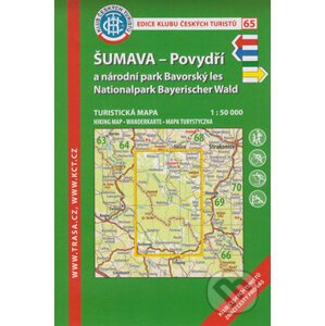 Šumava - Povydří a národní park Bavorský les 1:50 000 - Klub českých turistů