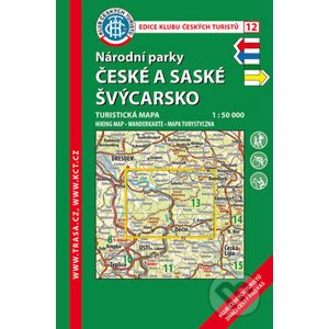 Národní parky: České a Saské Švýcarsko 1:50 000 - Klub českých turistů