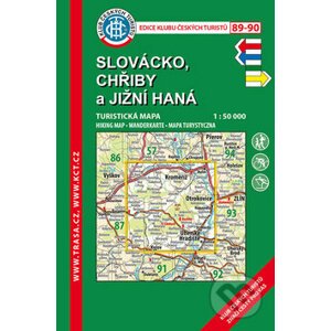 Slovácko, Chřiby a Jižní Haná 1:50 000 - Klub českých turistů