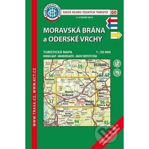 Moravská brána a Oderské vrchy 1:50 000 - Klub českých turistů