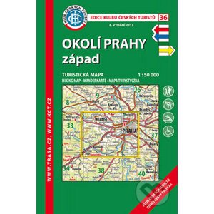 Okolí Prahy západ 1:50 000 - Klub českých turistů
