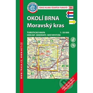 Okolí Brna - Moravský kras 1:50 000 - Klub českých turistů