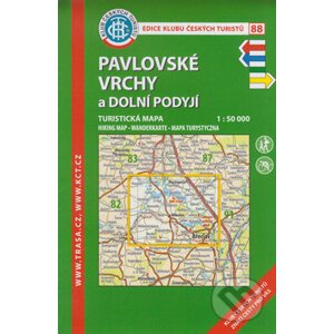 Pavlovské vrchy a Dolní Podyjí 1:50 000 - Klub českých turistů