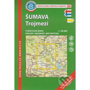 Šumava, Trojmezí 1:50 000 - Klub českých turistů