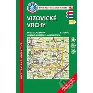 Vizovické vrchy 1:50 000 - Klub českých turistů