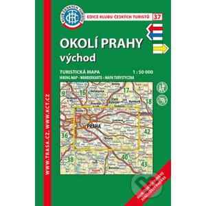 Okolí Prahy - východ 1:50 000 - Klub českých turistů