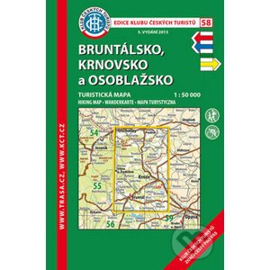 Bruntálsko, Krnovsko a Osoblažsko 1:50 000 - Klub českých turistů
