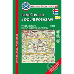Benešovsko a Dolní Posázaví 1:50 000 - Klub českých turistů