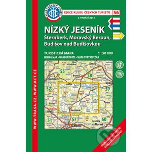 Nízký Jeseník 1:50 000 (Šternberk, Moravský Beroun, Budišov nad Budišovkou) - Klub českých turistů