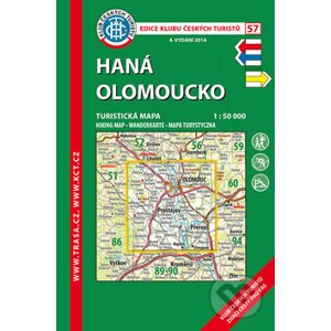 Haná, Olomoucko 1:50 000 - Klub českých turistů