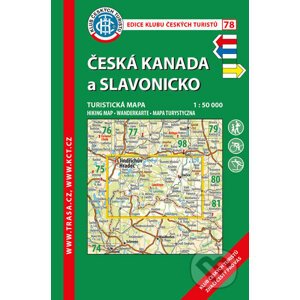 Česká Kanada a Slavonicko 1:50 000 - Klub českých turistů