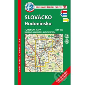Slovácko, Hodonínsko 1:50 000 - Klub českých turistů