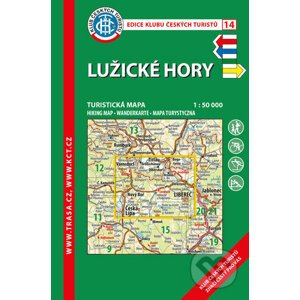 Lužické hory 1:50 000 - Klub českých turistů