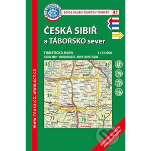 Česká sibiř a Táborsko sever 1:50 000 - Klub českých turistů