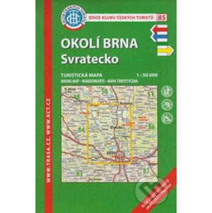 Okolí Brna, Svratecko 1:50 000 - Klub českých turistů