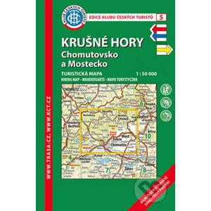 Krušné Hory, Chomutovsko a Mostecko 1:50 000 - Klub českých turistů