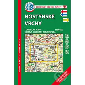 Hostýnské vrchy 1:50 000 - Klub českých turistů