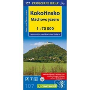 Kokořínsko, Máchovo jezero 1:70 000 - Kartografie Praha