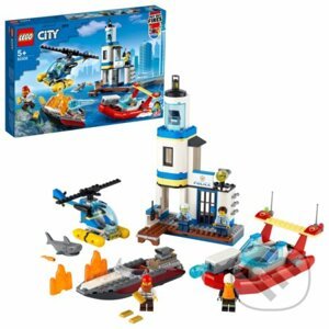 LEGO® City 60308: Pobrežná policajná a hasičská misia - LEGO