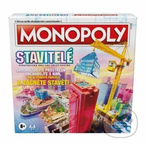 Monopoly Stavitelé CZ - Hasbro