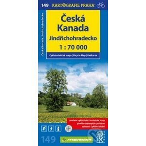 Česká Kanada, Jindřichohradecko 1:70 000 - Kartografie Praha