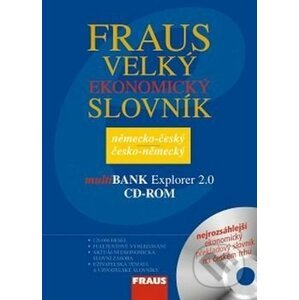 Velký ekonomický slovník německo-český česko-německý + CD ROM - Fraus