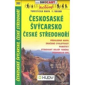 Českosaské Švýcarsko, České středohoří 1:100 000 - SHOCart