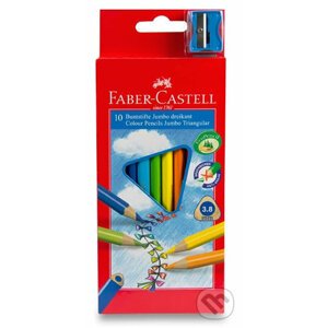 Faber - Castell Pastelky trojhranné Junior - středně silné 10 ks - Faber-Castell
